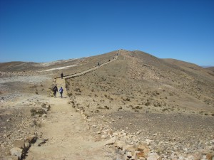 Le chemin sur l'Isla del Sol me faisait penser à la muraille de Chine, bien que je ne l'ai jamais vu de mes propres yeux ! -pour l'instant-